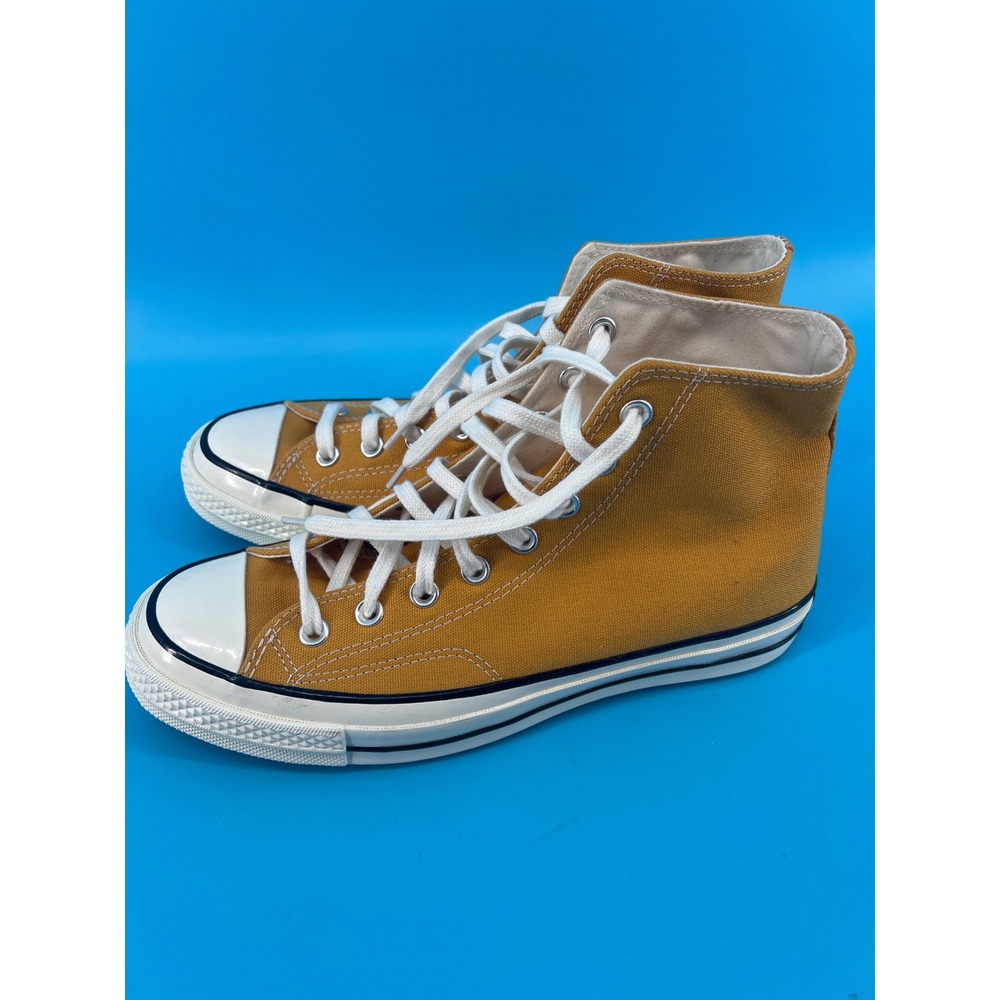 Converse First String Chuck Taylor All Star 1970 Yellow Men Unisex Shoes 162054C - Picture 4 of 9